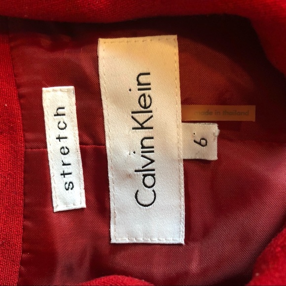 SOLD Calvin Klein Cape Peacoat Button Coat Jacket - Picture 3 of 7